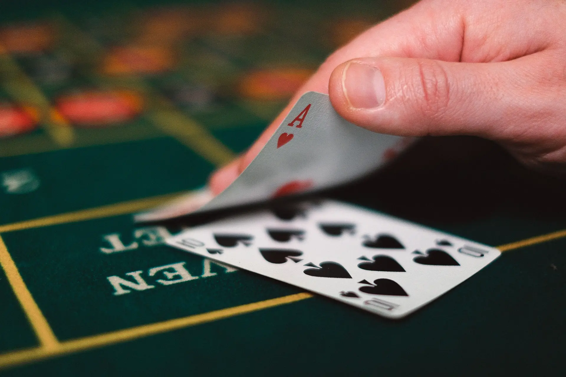 Blackjack asztal